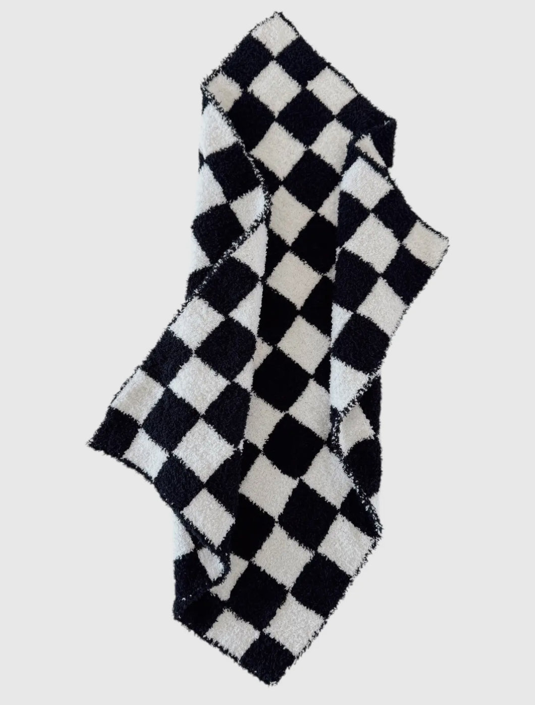 Phufy® Bliss Checkerboard Mini
Blanket, Black