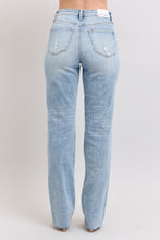 Load image into Gallery viewer, Let Them Judy Blue Light Wash Dad Jeans