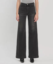 Load image into Gallery viewer, Honey in The Rock Black Wide Leg Trousers