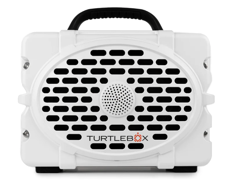 Turtlebox White GEN 2 PORTABLE SPEAKER