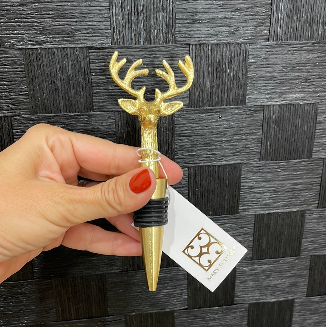 Mary Square Christmas Wine Stoppers