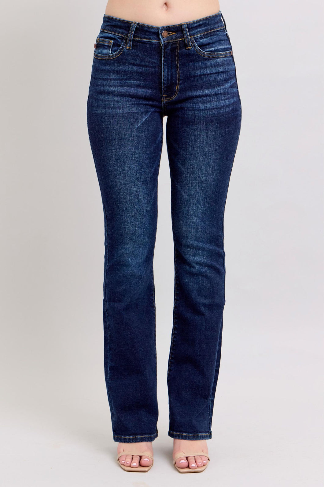 Psalms 23 Judy Blue Dark Wash Bootcut Jeans