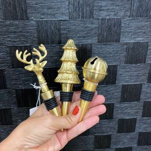 Mary Square Christmas Wine Stoppers