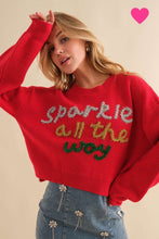 Load image into Gallery viewer, Sparkle All The Way Sweater