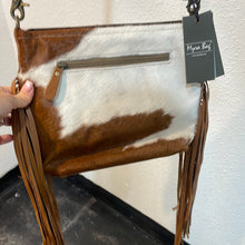 Load image into Gallery viewer, Myra Fringe Tooled Leather handbag