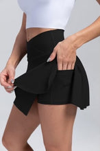 Load image into Gallery viewer, Black Athletic Skirt