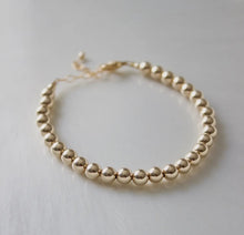Load image into Gallery viewer, Katie Waltman 4mm Gold Filled Bead Bracelet