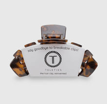 Load image into Gallery viewer, Teleties Classic Tortoise Large Hair Clip