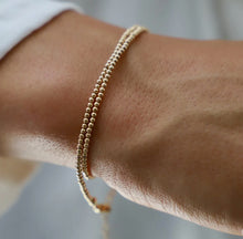 Load image into Gallery viewer, Katie Waltman 2mm Double Wrap Gold Filled Bracelet