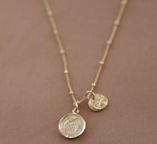 Load image into Gallery viewer, Katie Waltman Coin Charm Necklace