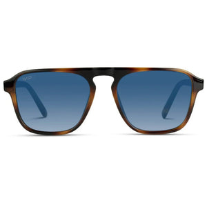 Emerson Aviator- Whiskey Brown/ Gradient Blue Lens