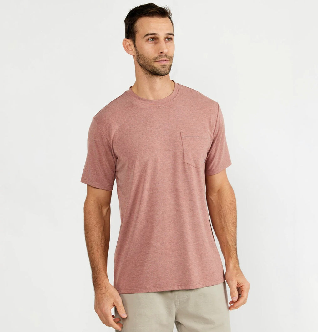 Free Fly Men's Bamboo Flex Pocket Tee