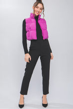 Load image into Gallery viewer, Orchid Puffer Vest