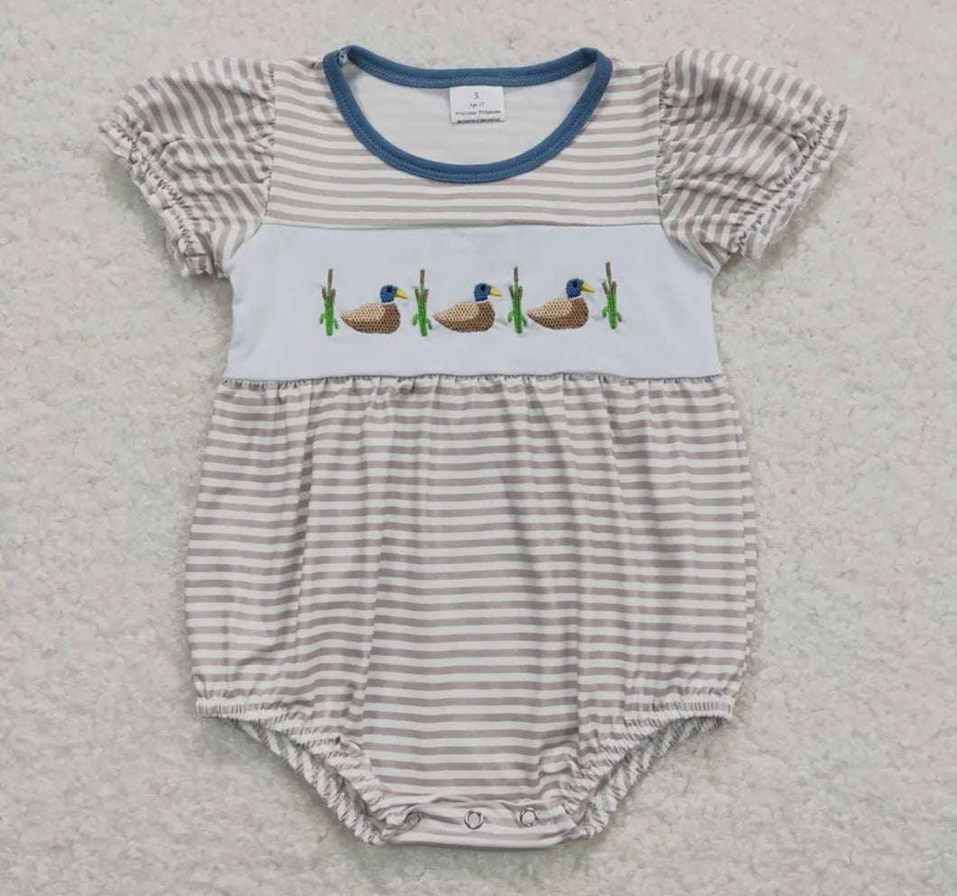 Baby Girl Duck Onesie