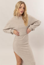 Load image into Gallery viewer, The Voice Of Truth Dress/Long Sleeve Crop Set