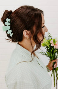 Teletie Classic Mint to Be Large Hair Clip