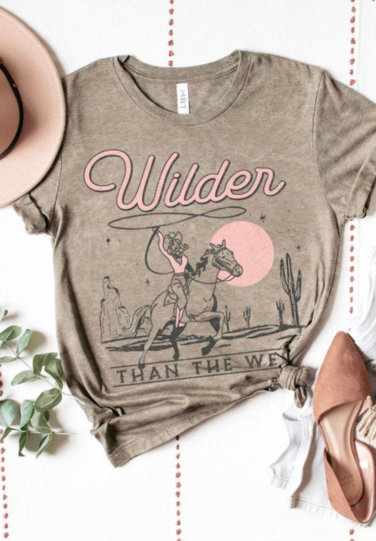 Wilder Than The West Graphic Teee