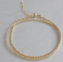 Load image into Gallery viewer, Katie Waltman 2mm Double Wrap Gold Filled Bracelet