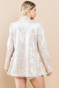 Pop The Bubbly Champagne Blazer
