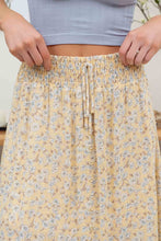 Load image into Gallery viewer, Blessed Life Floral Front Slit Midi Skirt