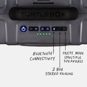 Turtlebox GRANDE Gray/Black