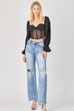 Load image into Gallery viewer, Risen Perfect Vision High Rise Wide Leg Jeans