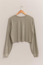 Load image into Gallery viewer, You Are Worthy Olive Sweater Top