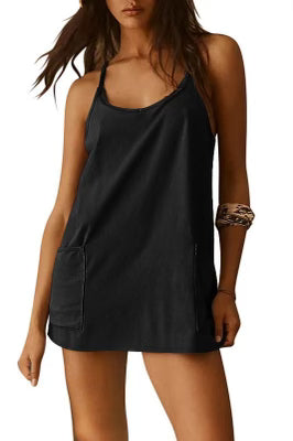 Black Dress Romper