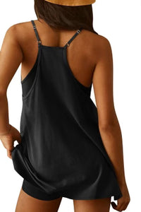 Black Dress Romper