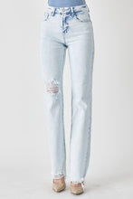 Load image into Gallery viewer, Risen Don’t Ever Lose Hope High Rise Straight Leg Jeans