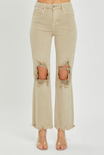 Load image into Gallery viewer, Fire Heart Risen Distressed Jeans