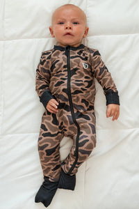 Burlebo Baby Zip Up - Gauge Camo