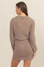 Load image into Gallery viewer, Greater Still Chesnut Ribbed Dress