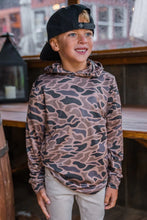 Load image into Gallery viewer, Burlebo Youth Performance Hoodie - Gauge Camo