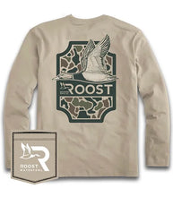 Load image into Gallery viewer, Adult Roost Camo Shield L/S