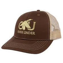 Load image into Gallery viewer, Over Under Brown Duck OU Logo Hat
