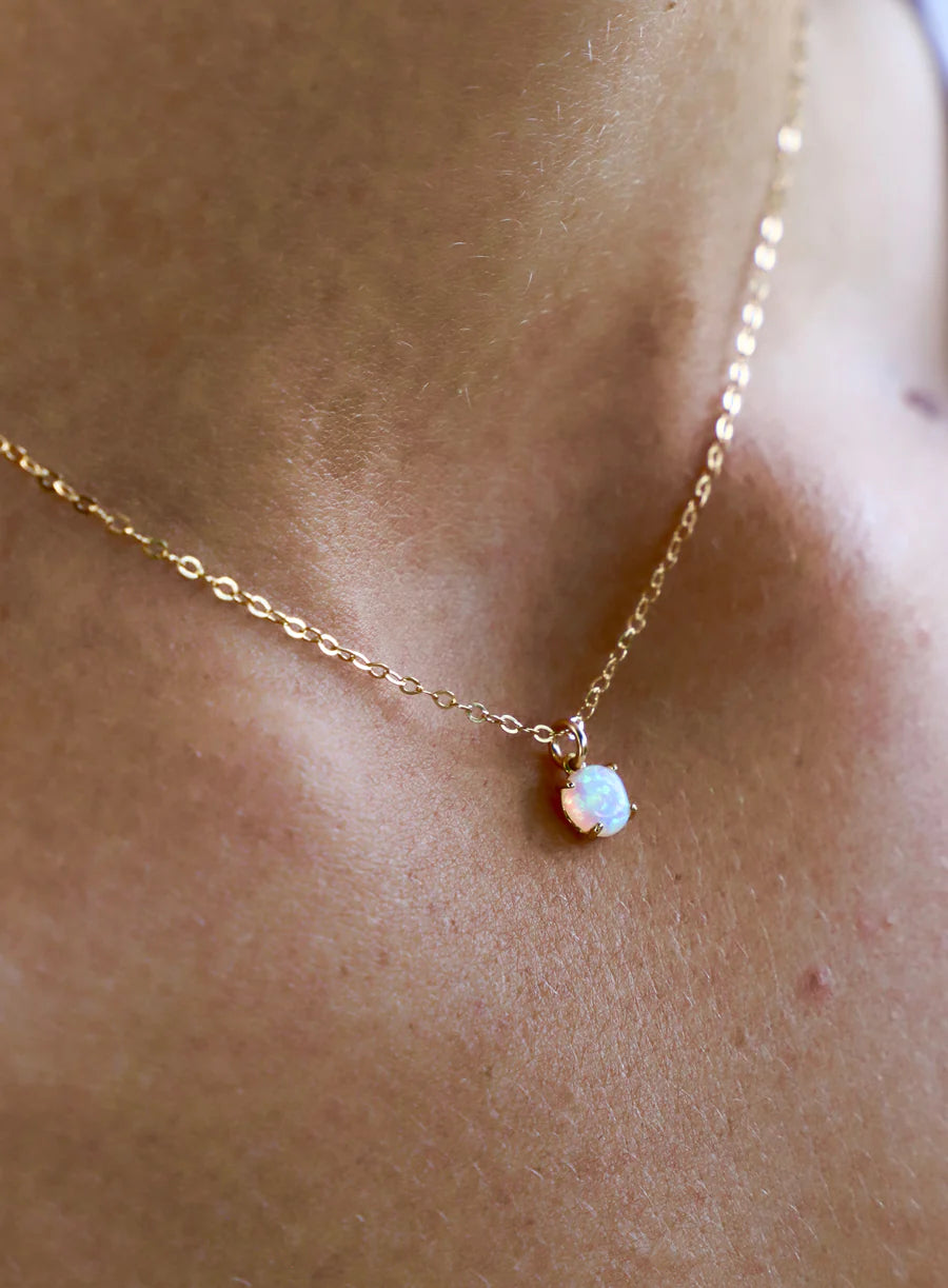 Katie Waltman Opal Drop Necklace