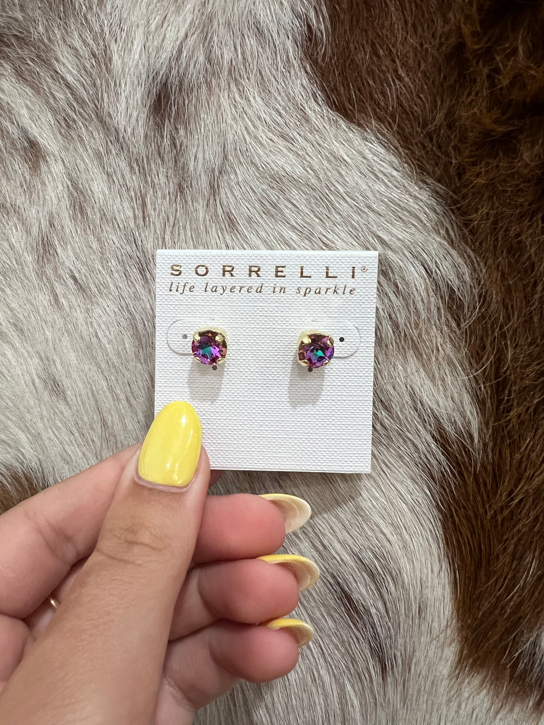 SORRELLI dahlia stud earrings