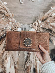 Keep It Gypsy Brown Leather Wallet