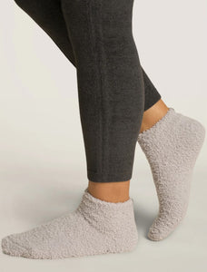 Barefoot Dreams CozyChic® 2 Pair Tennis Sock Set- Stone Multi