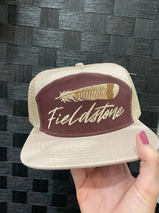 Fieldstone Feather Flat Bill Hat