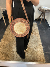 Load image into Gallery viewer, Myra Round Cowhide Handbag