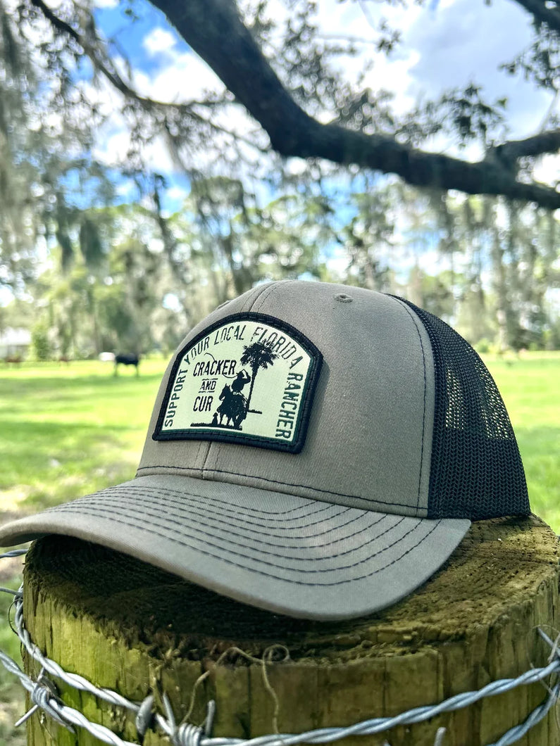 Cracker & Cur Local Florida Patch Hat - Loden/Black