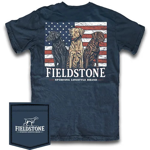 Fieldstone Youth American Labs Tee