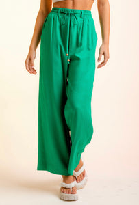 Escape It All High Waisted Wide Leg Pants