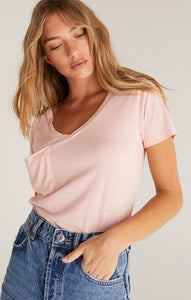 The Zsupply Light Melon Pocket Tee