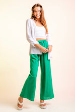 Load image into Gallery viewer, Escape It All High Waisted Wide Leg Pants