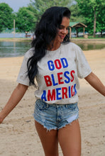 Load image into Gallery viewer, God Bless America Graphic Tee