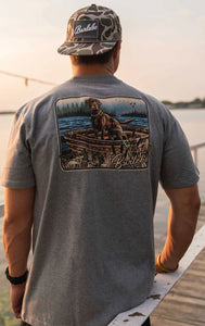 Burlebo Dog On Boat Graphic Tee