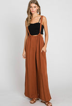 Load image into Gallery viewer, Get Going Clay Suspender Style Jumpsuit